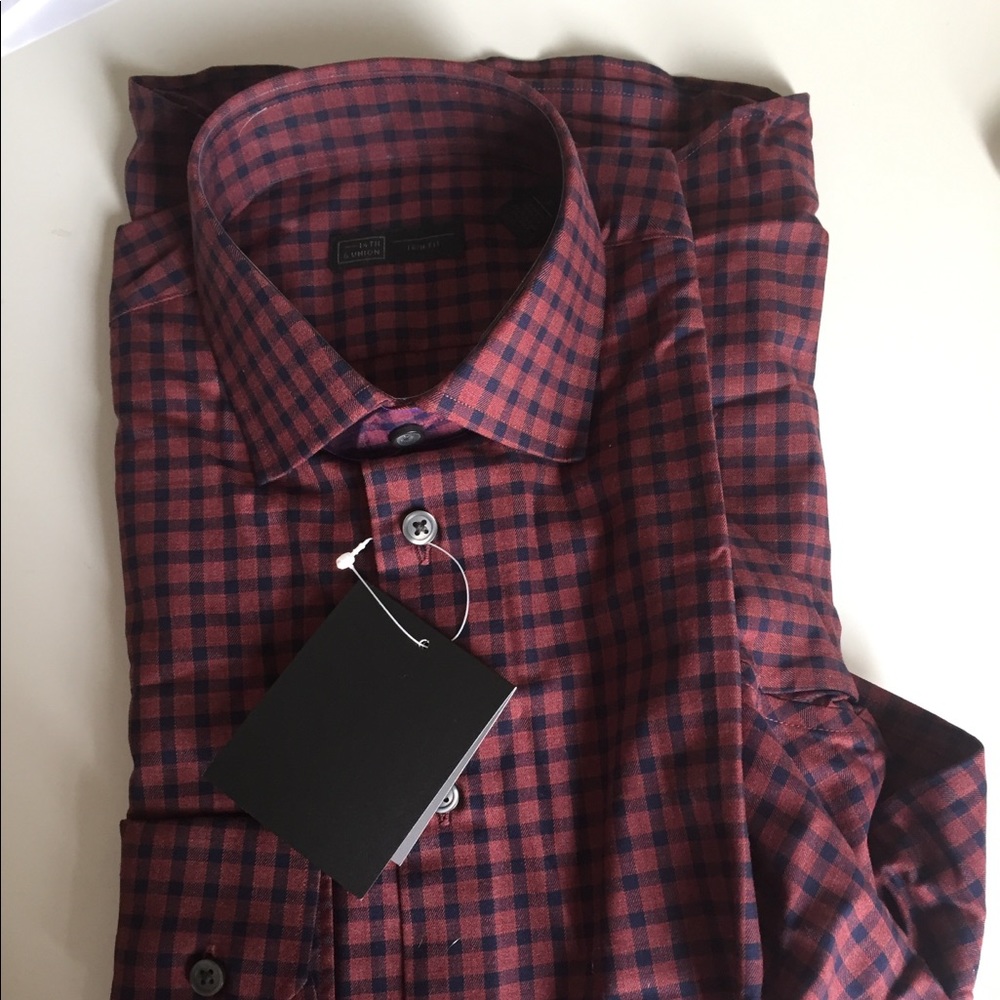 Men’s plaid shirt